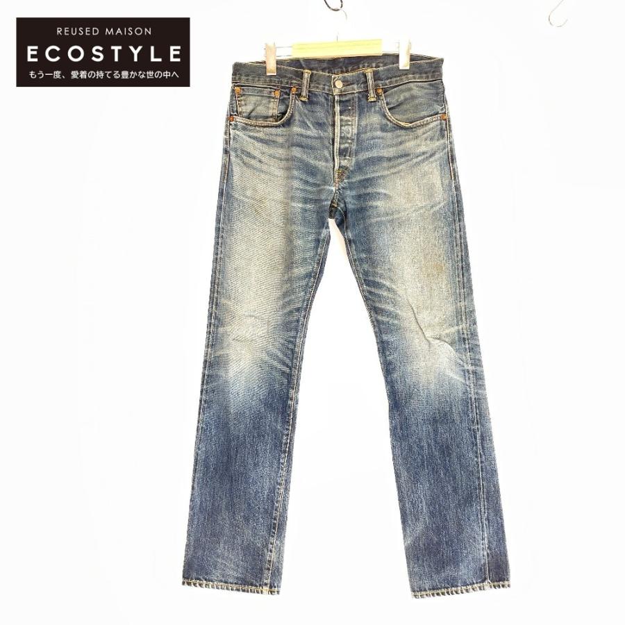 RRL ダブルアールエル ブルー 20159 ストレートデニム 32×32 ボトムス  