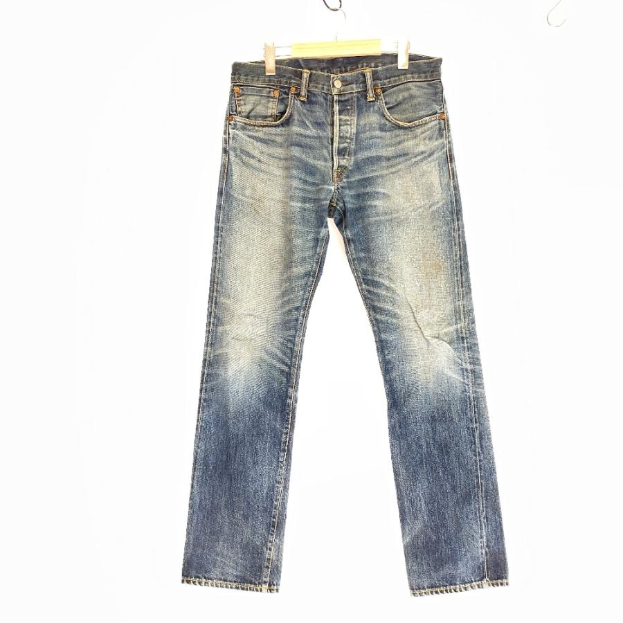 RRL ダブルアールエル ブルー 20159 ストレートデニム 32×32 ボトムス