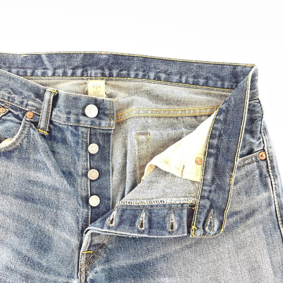 RRL ダブルアールエル ブルー 20159 ストレートデニム 32×32 ボトムス