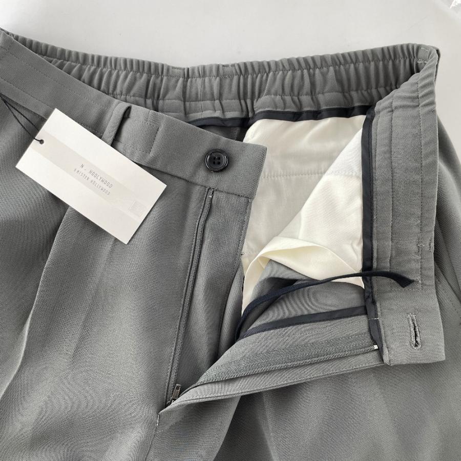 N.HOOLYWOOD エヌハリウッド チャコール 2222-PT06-098 WIDE TAPERED