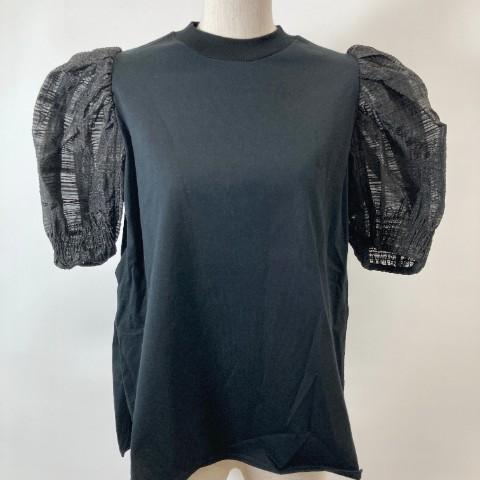 DRAWER（ドゥロワー） 美品/ 23SS M.SUMMER2 天竺xシアーパフスリーブ