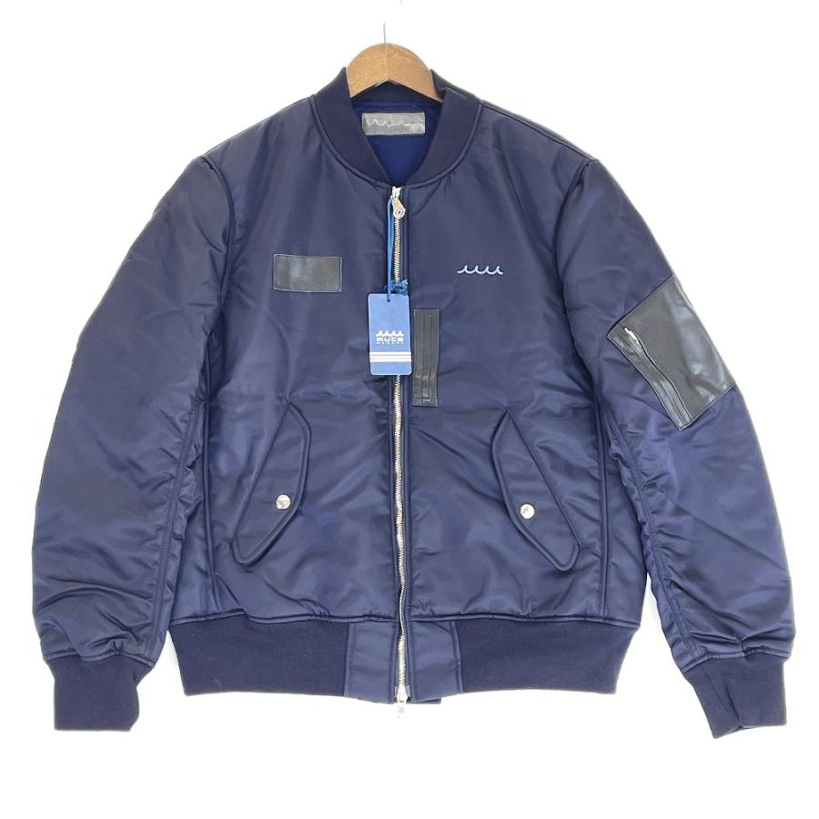 muta ムータ ×ACANTHUS ネイビー MMAC-443057 LIMONTA MA-1 7