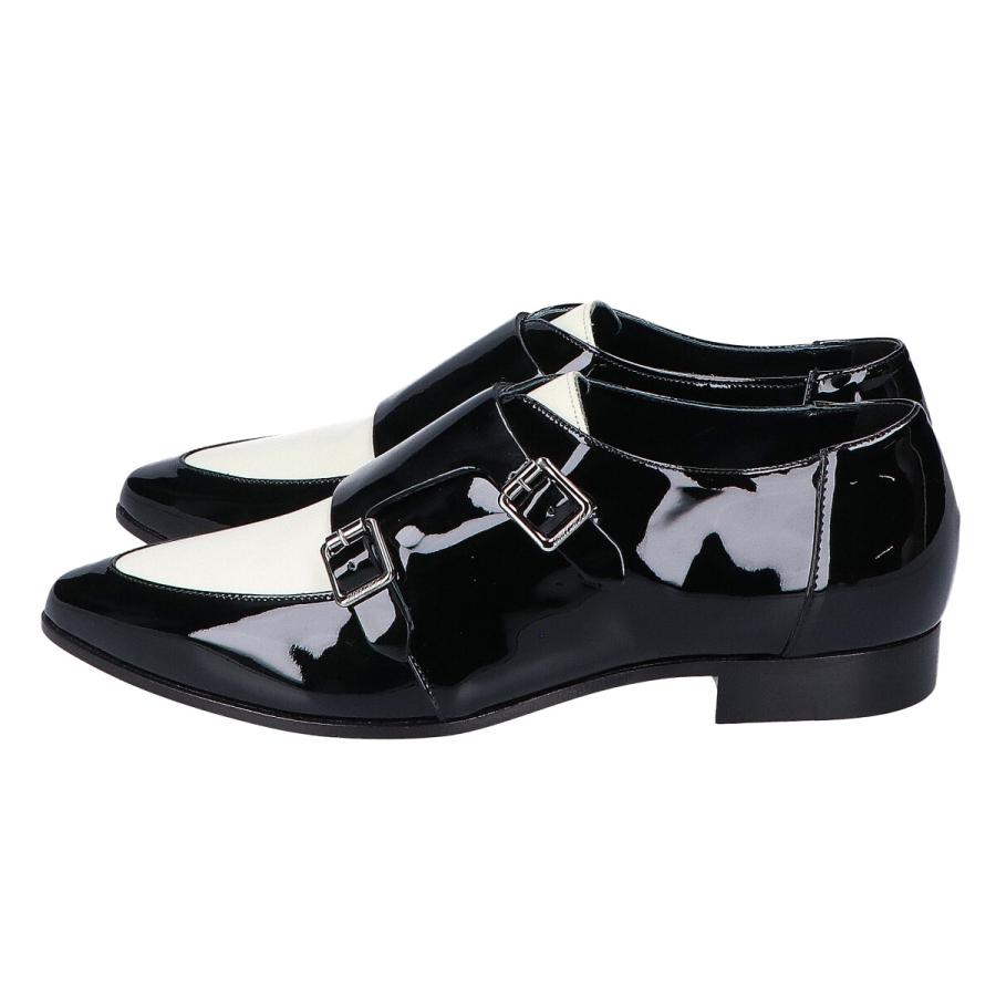 新品同様 JIMMY CHOO ジミーチュウ ダブルモンクストラップシューズ 37 