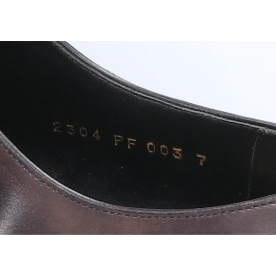 最終［極美品］ペルフェット　ミュージアムカーフダークブラウン セミブローグ 最終［極美品］ペルフェット ミュージアムカーフダークブラウン