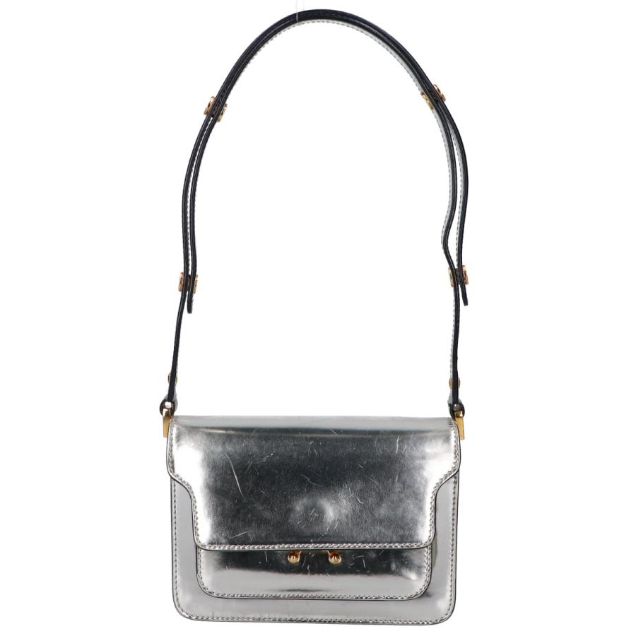 MARNI マルニ カーフスキン トランク ミニ ショルダーバッグ MARNI マルニ カーフスキン トランク ミニ ショルダーバッグ