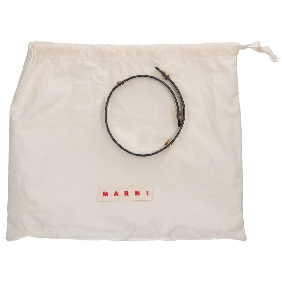 MARNI マルニ カーフスキン トランク ミニ ショルダーバッグ