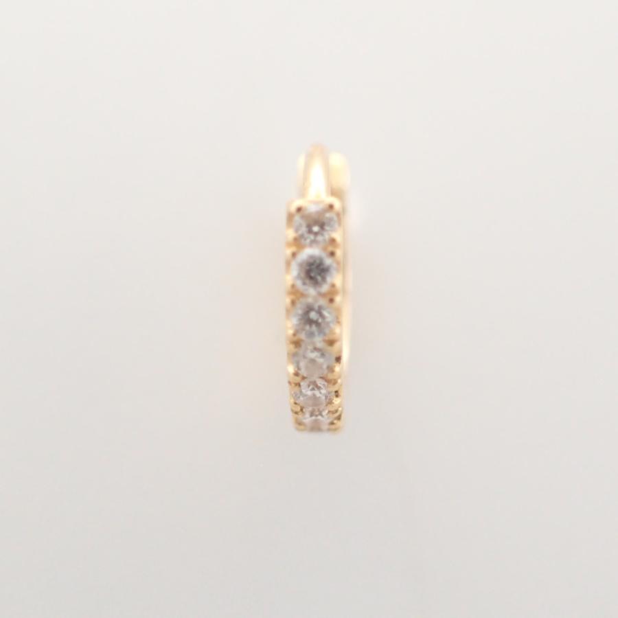 美品 STAR JEWELRYスタージュエリー K18 0.050ct 2ZP1558 CLICK 美品 STAR JEWELRYスタージュエリー K18 0.050ct 2ZP1558 CLICK