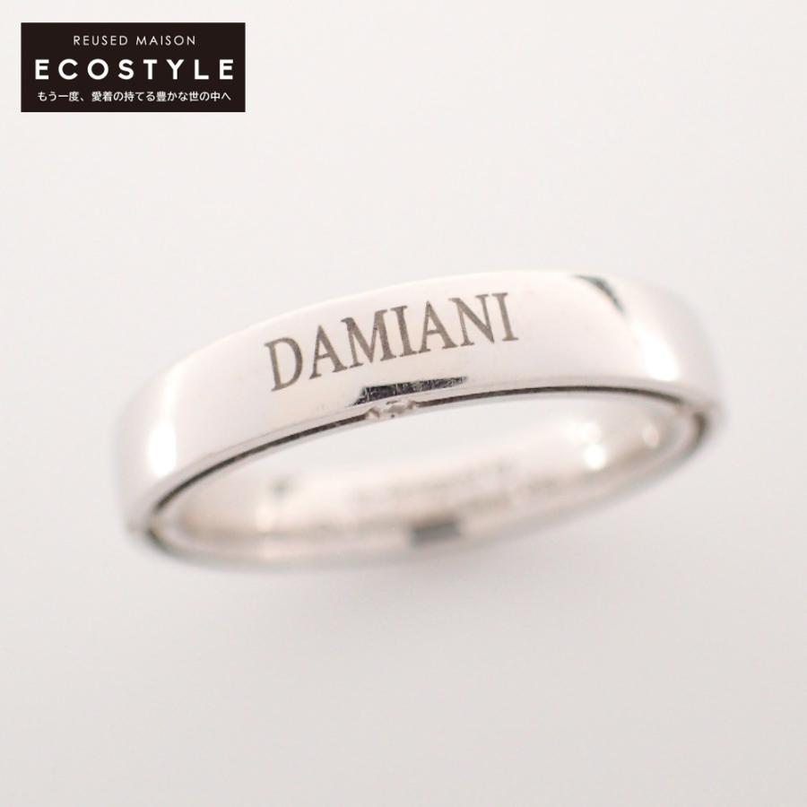 Damiani ダミアーニ 750WG/10Pダイヤモンド Dサイド リング・指輪