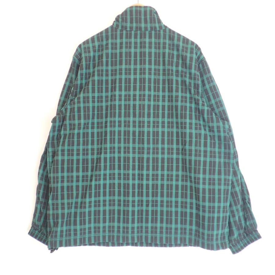 Supreme 18AW Nylon Plaid Pullover グリーン×ブラック チェック Supreme 18AW Nylon Plaid Pullover グリーン×ブラック チェック