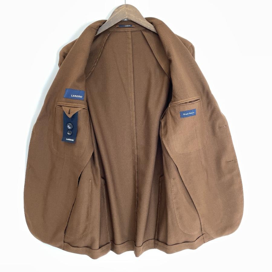 LARDINI ラルディーニ Tessuto Esclusivo ブラウン ウール 3B