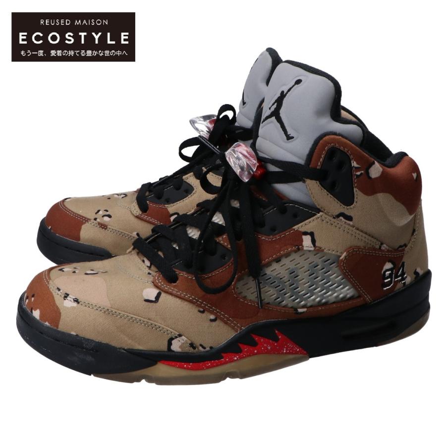 NIKE ナイキ ×SUPREME 824371-201 AIR JORDAN 5 RETRO エア NIKE ナイキ ×SUPREME 824371-201 AIR JORDAN 5 RETRO エア