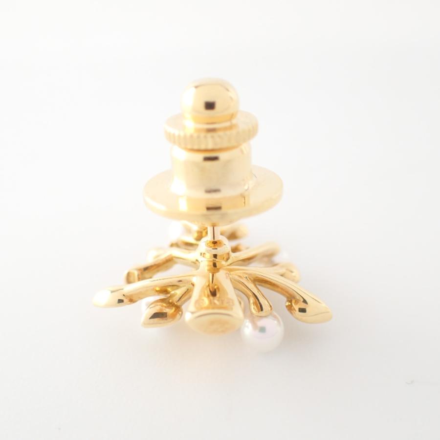 【超美品】ミキモトK18デマントイドガーネットダイヤモンドブローチ 超美品】ミキモトK18デマントイドガーネットダイヤモンドブローチ