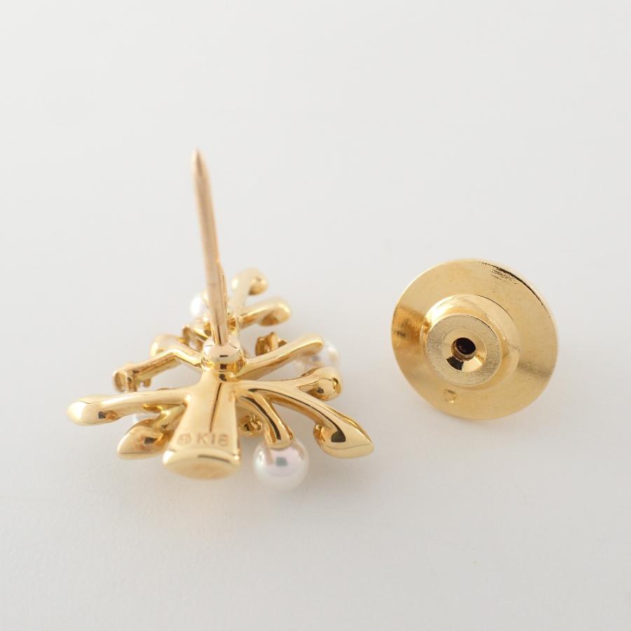 MIKIMOTO 新品同様/ ミキモト K18 デマントイドガーネット