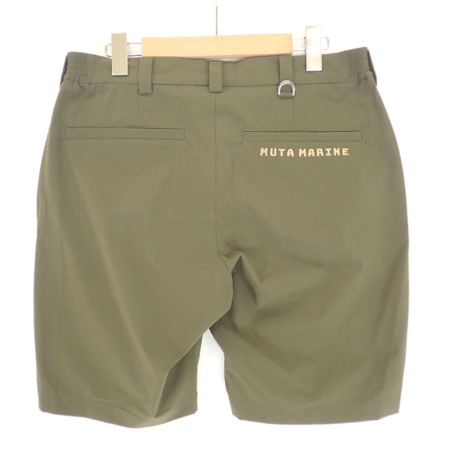 muta ムータ カーキ MMMK-444093 MOVEFITR ストレッチショートパンツ 5 ボトムス ポリエステル メンズ 中古 ...