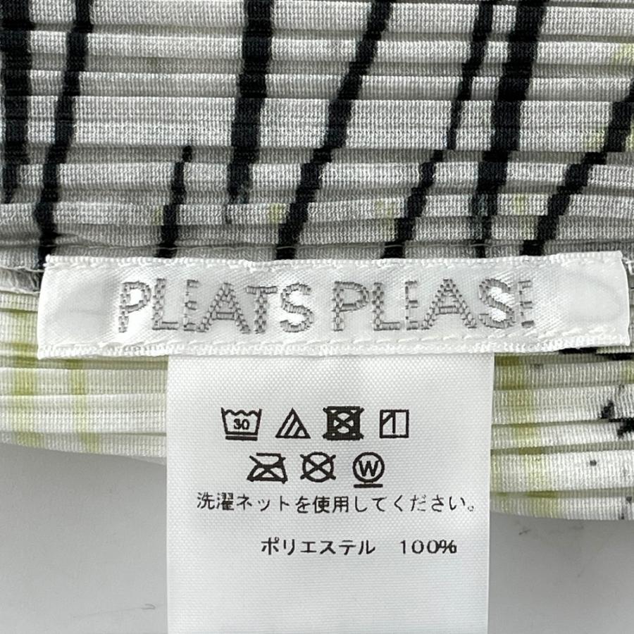 新品同様/ PLEATS PLEASE プリーツプリーズ PP71-JK681 総柄 プリーツ 