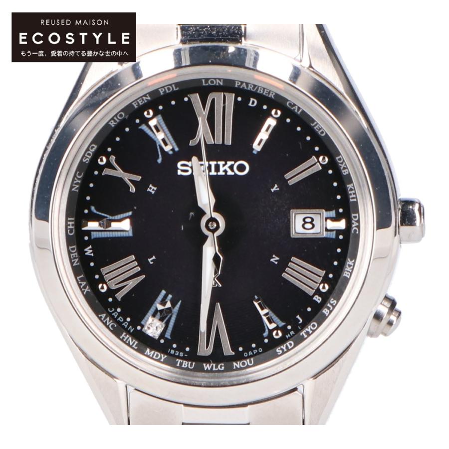 SEIKO（セイコー） 美品/ LUKIAルキア SSQV055 ダイヤモンド入り文字盤
