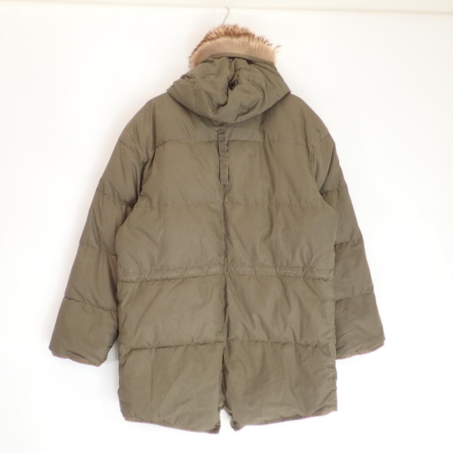 RRL ダブルアールエル カーキ ラムファー ブリザードダウンパーカー B