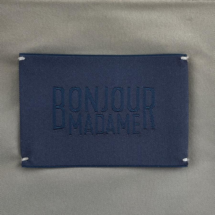 BONJOUR MADAME ボンジュールマダム ベージュカーキ フルジップ BONJOUR MADAME ボンジュールマダム ベージュカーキ フルジップ
