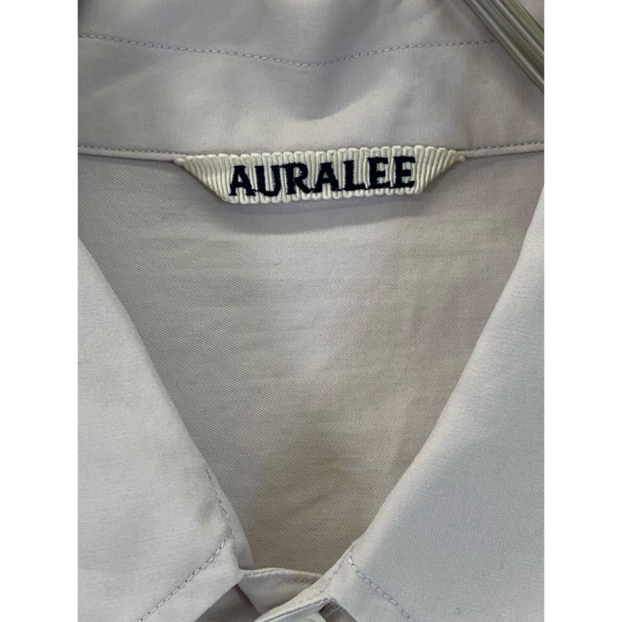 AURALEE オーラリー A20SS02TN WASHED FINX TWILL ビッグシャツ ピンク