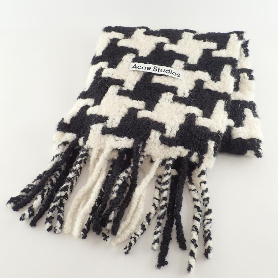 美品 Acne Studios アクネストゥディオズ CA0153 ハウンドトゥース
