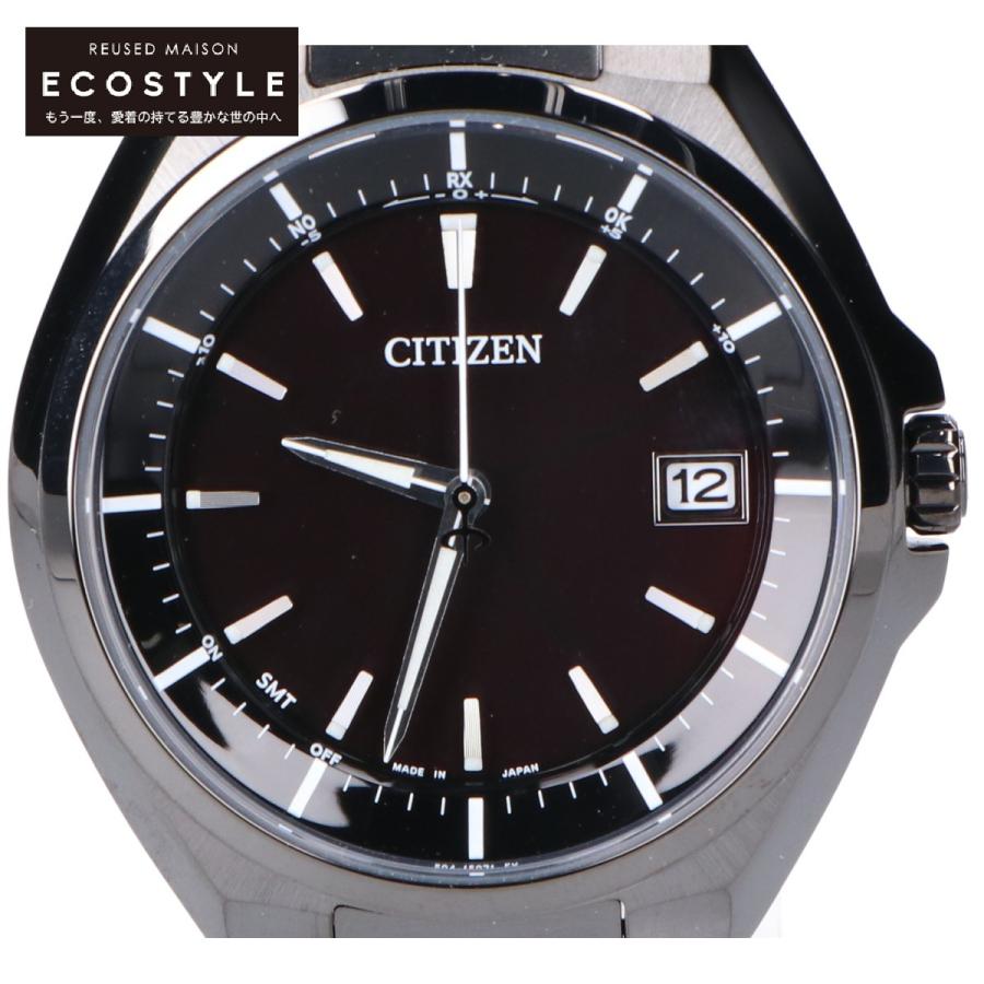 CITIZEN（シチズン） 新品同様/ CB3015-53E ブラックチタン ATTESA 