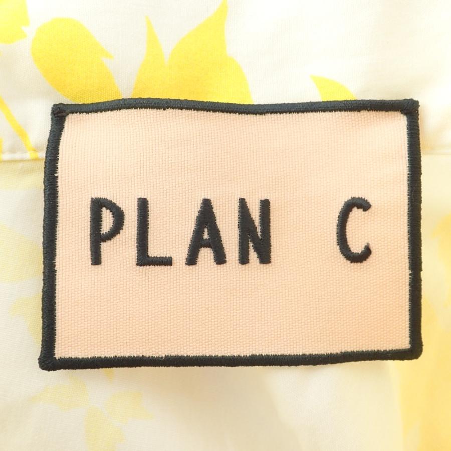 PLAN C プランシー ホワイト×イエロー GOCAA07LBZTC044 総柄 PLAN C プランシー ホワイト×イエロー GOCAA07LBZTC044 総柄