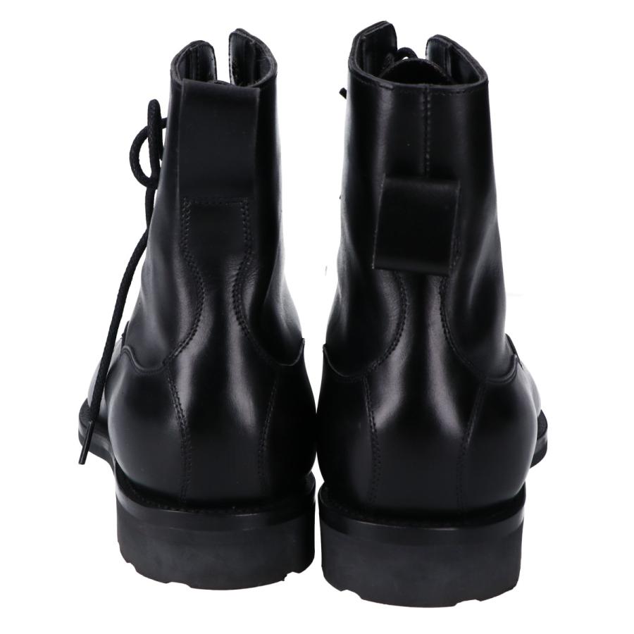 美品/ Edward Green エドワードグリーン GALWAY 202ラスト レザー ワークブーツ/ シューズ 6.57 ブラック