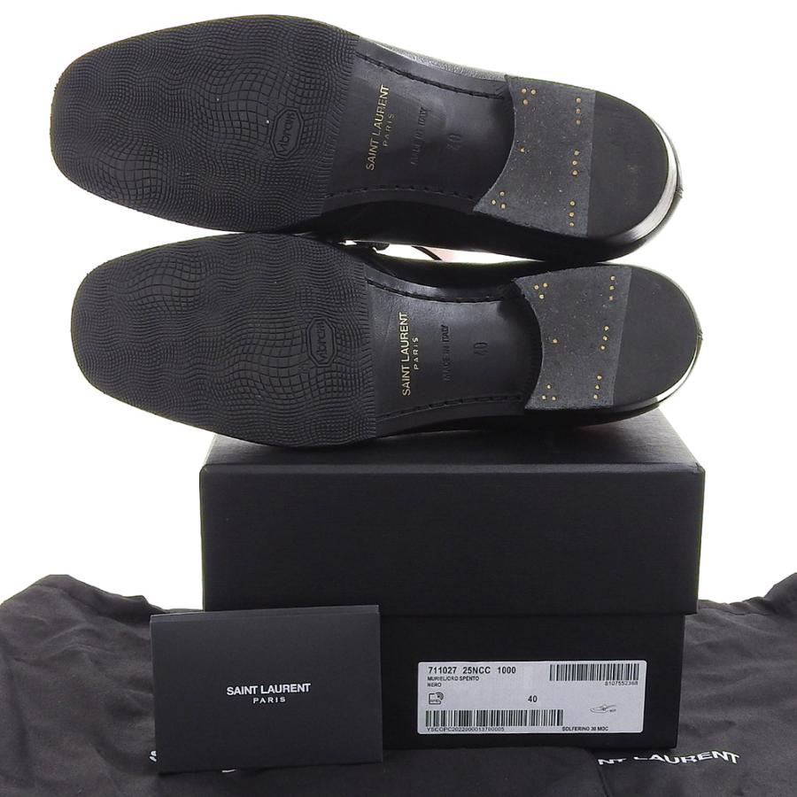 美品 SAINT LAURENT PARIS サンローランパリ ソルフェリーノ スムース 