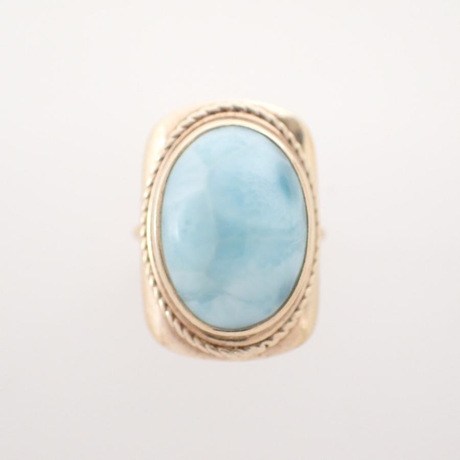 マリハ ラリマー シルバーリング 13号 マリハ ラリマー シルバーリング