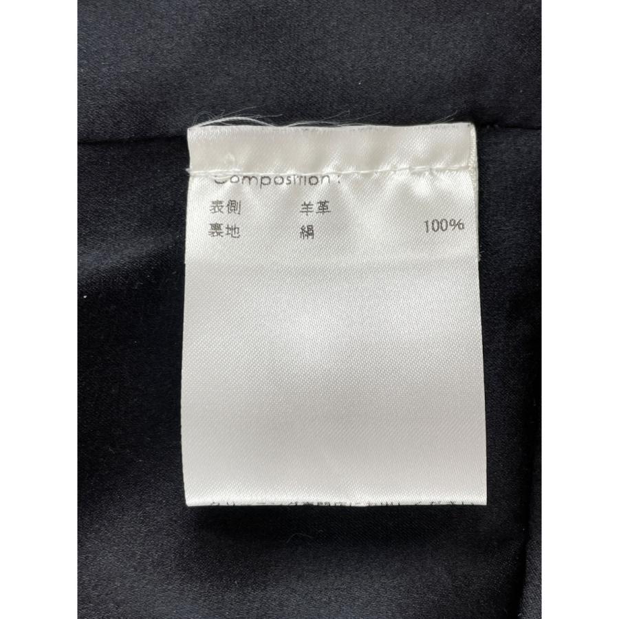 【中古】3.1 フィリップリム 3.1 phillip lim ラムレザー フリル ライダース ジャケット ブルゾン 0 黒 ブラック 3.1 Phillip Lim 3.1フィリップリム ブラック ラムレザー フリル