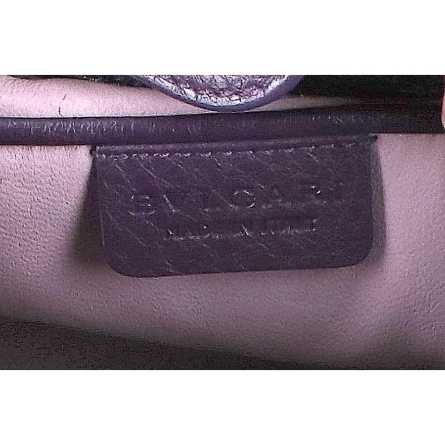 BVLGARI ブルガリ レザー ブルガリブルガリ ツイスト ハンドバッグ  