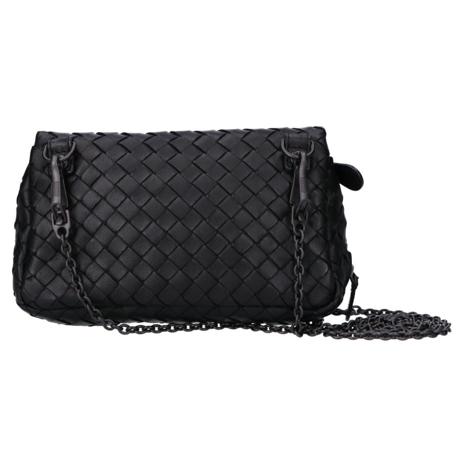 美品 BOTTEGA VENETA ボッテガヴェネタ イントレチャート チェーンミニ
