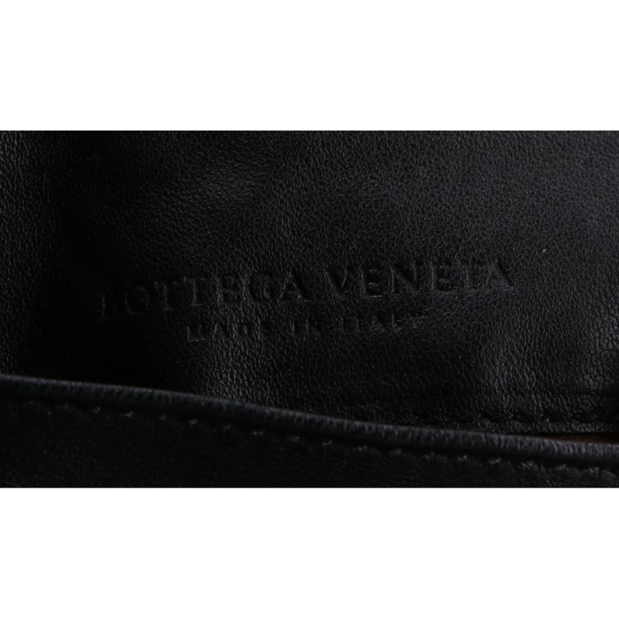 美品 BOTTEGA VENETA ボッテガヴェネタ イントレチャート チェーンミニ 
