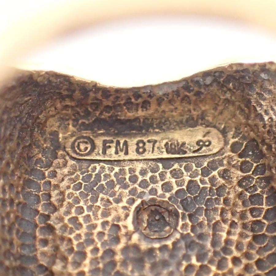 K18 FM87 House of Faberge ダイヤモンド リング・指輪 イエロー