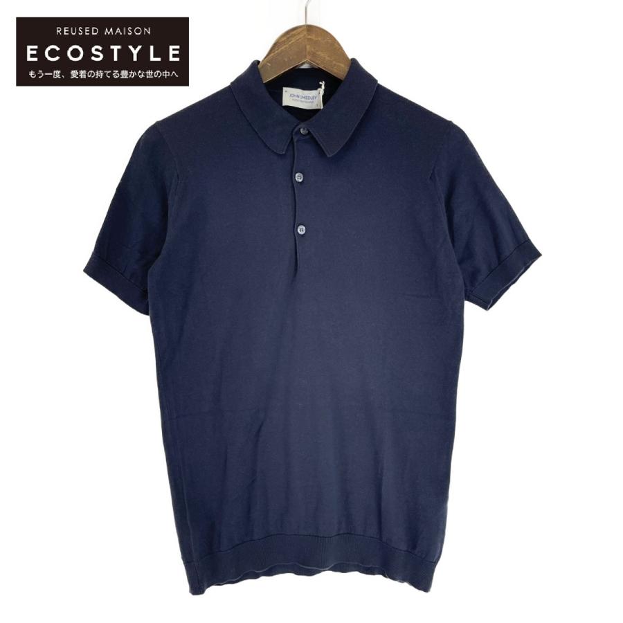 JOHN SMEDLEY ジョンスメドレー ネイビー シーアイランドコットン 30G