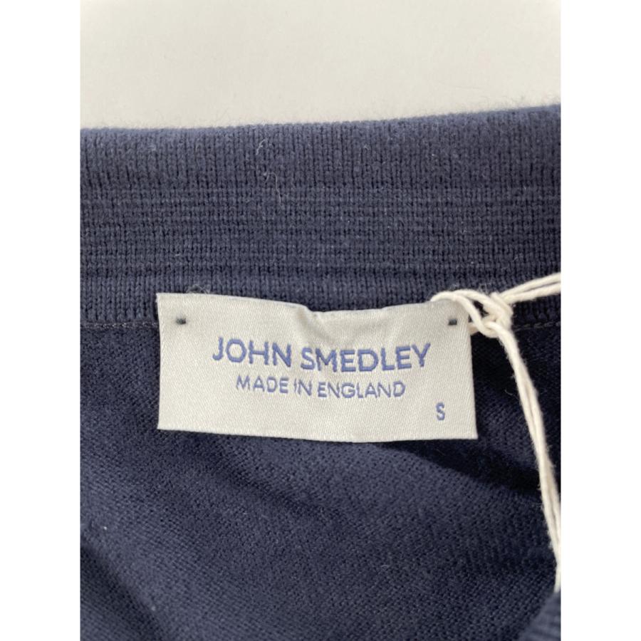 JOHN SMEDLEY ジョンスメドレー ネイビー シーアイランドコットン 30G
