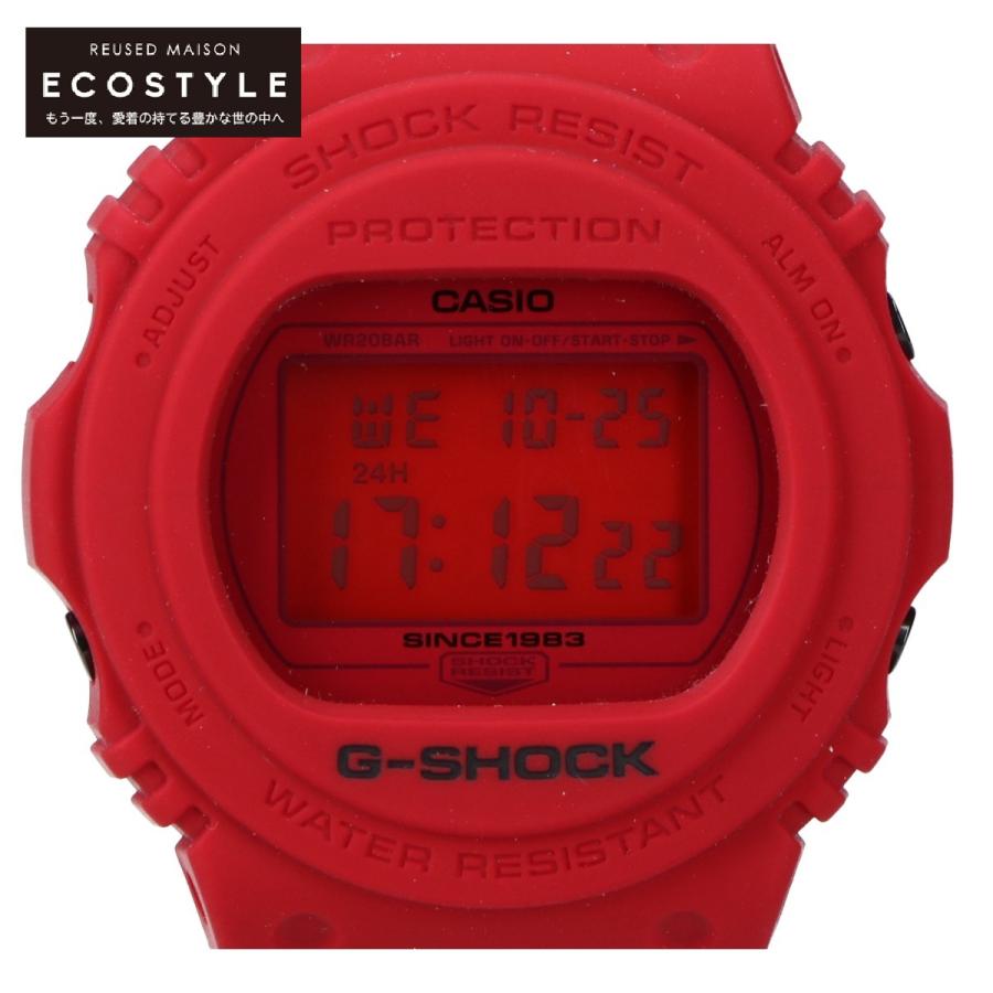 新品同様 G-SHOCK ジーショック DW-5735C-4JR 35周年記念 レッドアウト デジタル 腕時計 レッド : ブランドリユース ...