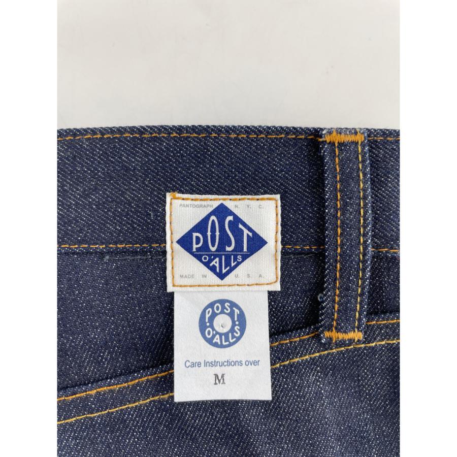 POST OVERALLS ポストオーバーオールズ インディゴ セルビッチ デニム 