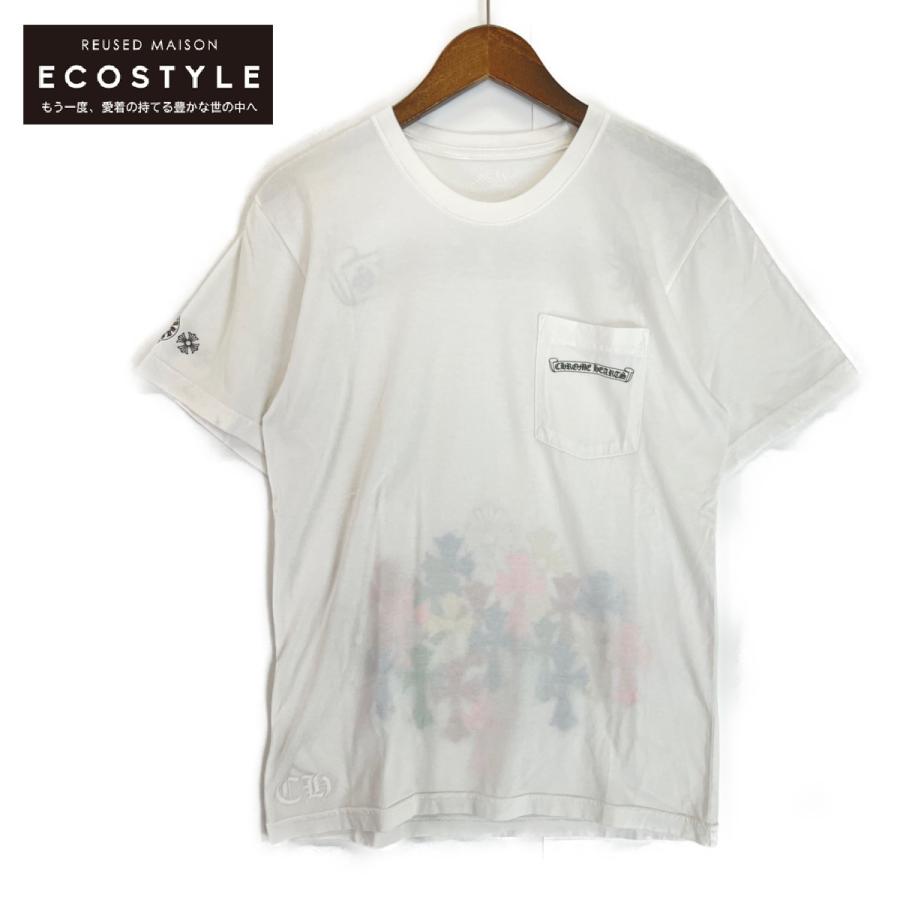 Chrome Hearts クロムハーツ 白 マルチカラー セメタリークロス T