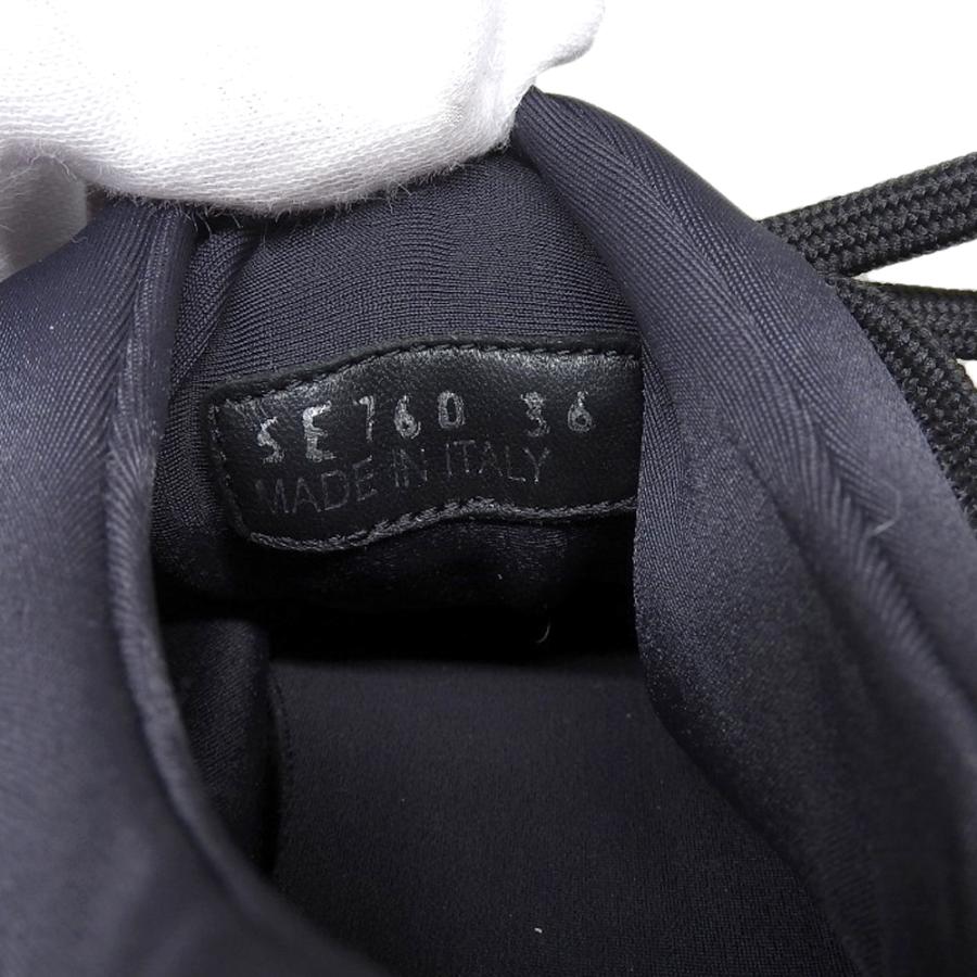 miu miu（ミュウミュウ） ロゴ ファブリック 厚底 スニーカー シューズ