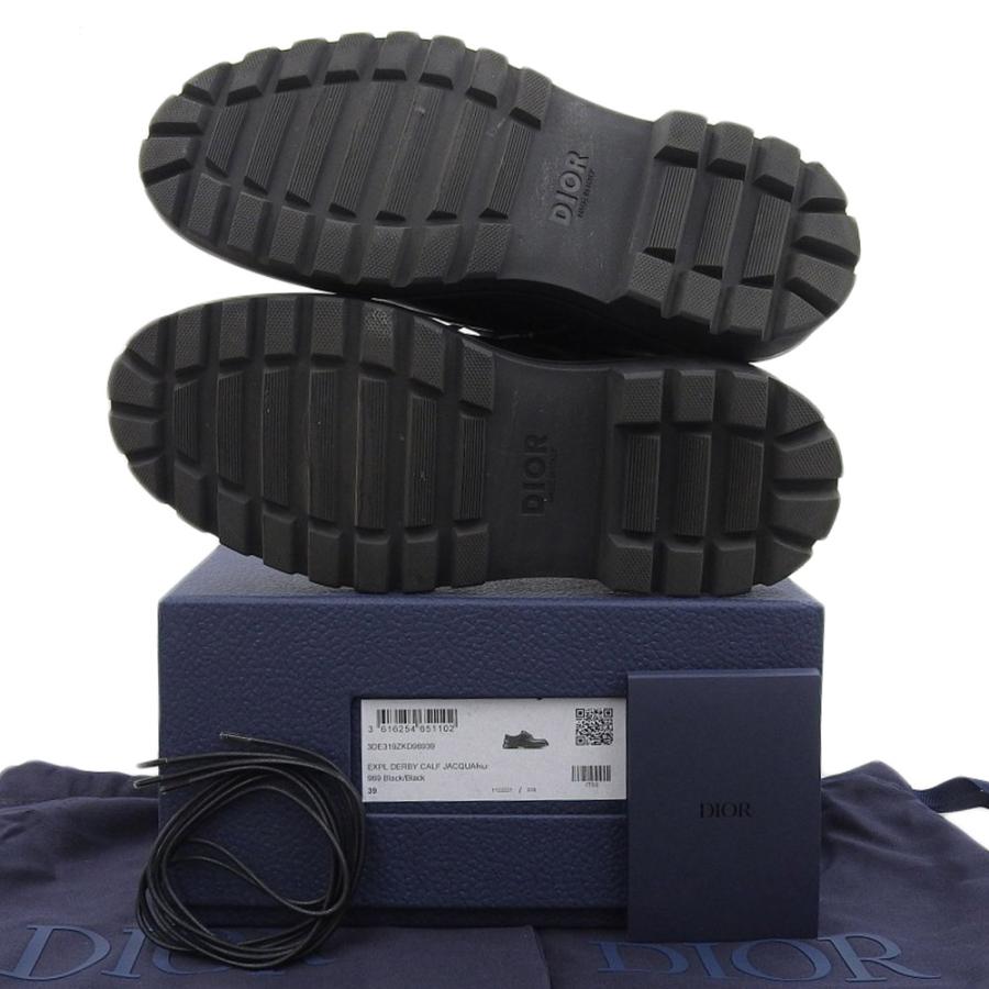 美品 Christian Dior ディオール DIOR EXPLORER ダービーシューズ