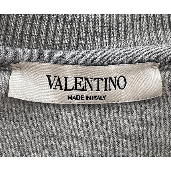 VALENTINO ヴァレンティノ SV3MF05N5FP グレー ロゴスウェット VALENTINO ヴァレンティノ SV3MF05N5FP グレー ロゴスウェット