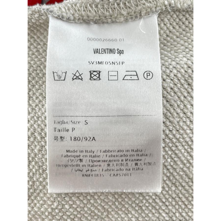 VALENTINO ヴァレンティノ SV3MF05N5FP グレー ロゴスウェット VALENTINO ヴァレンティノ SV3MF05N5FP グレー ロゴスウェット