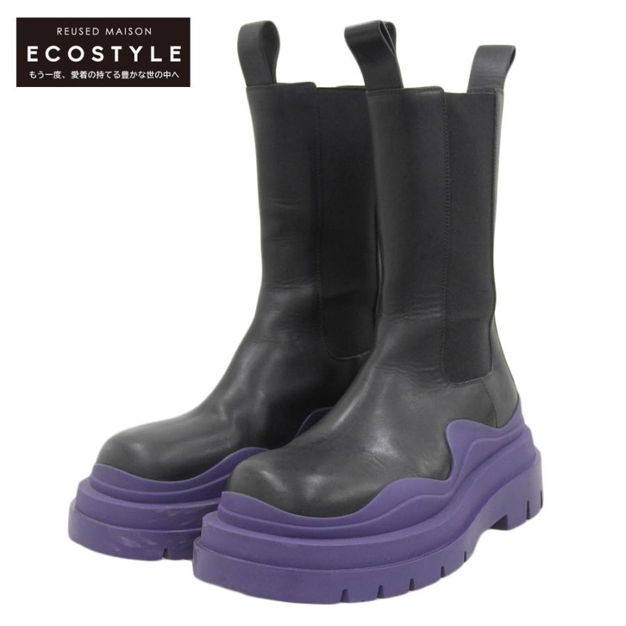 最終価格！BOTTEGA VENETA チェルシーブーツ サイドゴアブーツ 37 極美品☆BOTTEGAVENETA ボッテガヴェネタ タイヤ チェルシーブーツ