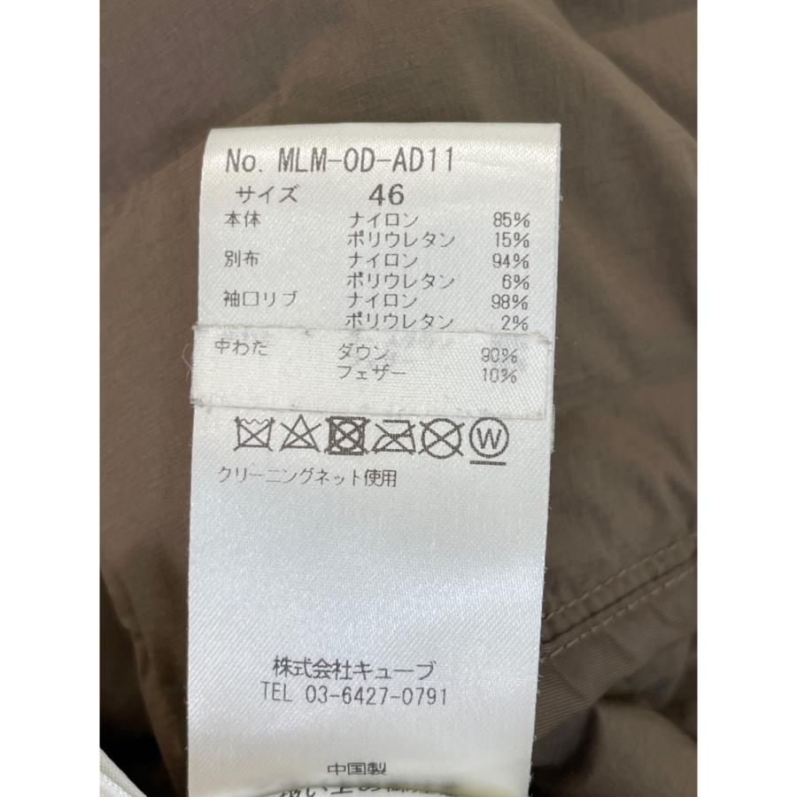 MARK&LONA（マークアンドロナ） MLM-0D-AD11 Loews Down Jacket カーキ