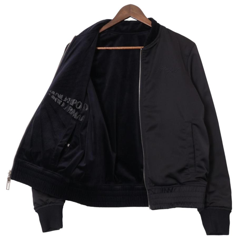 EMPORIO ARMANI エンポリオアルマーニ ネイビー 6Z1BP7 ベロア 