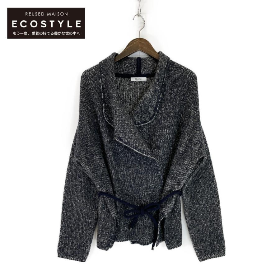 Max Mara マックスマーラ 20年製 ウールキャメル ベルト付き  