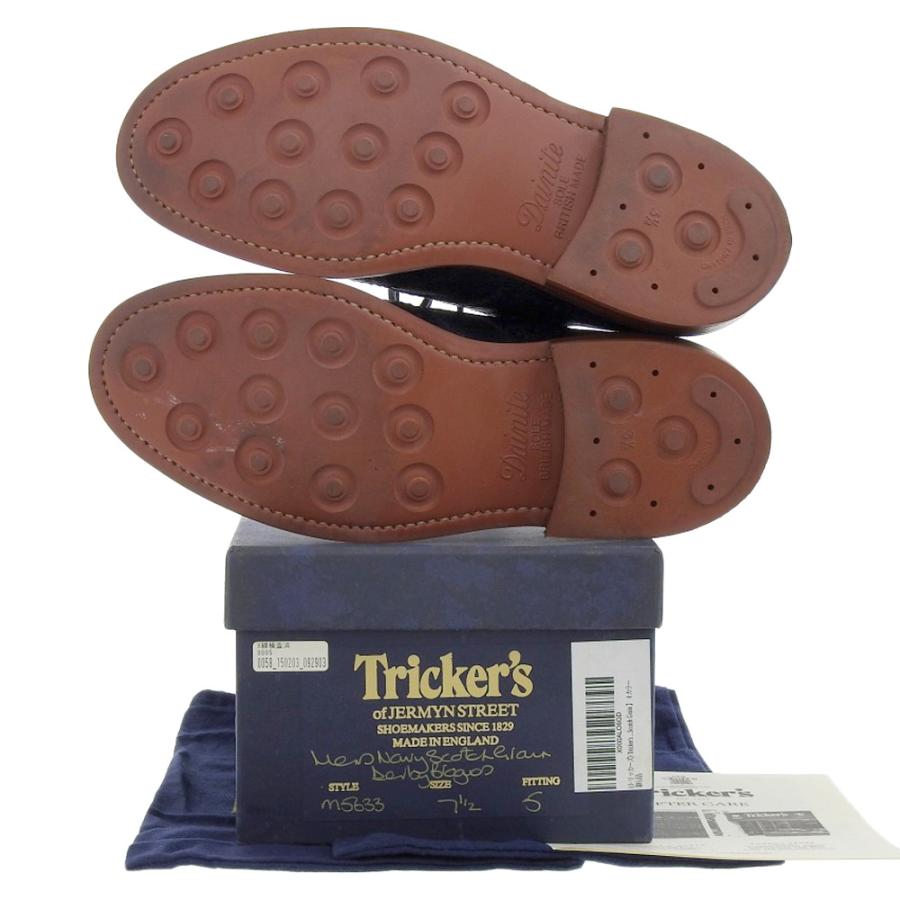 Tricker's 美品 トリッカーズ バートン スコッチグレインレザー
