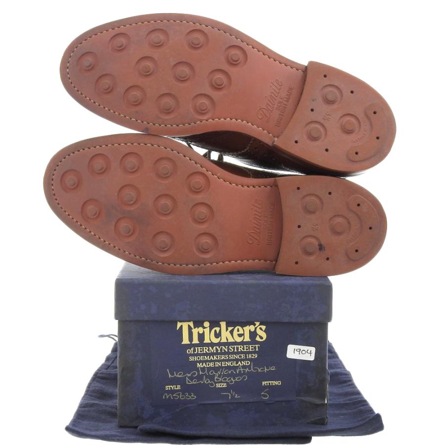 Tricker's（トリッカーズ） 美品 バートン フルブローグ ダービー