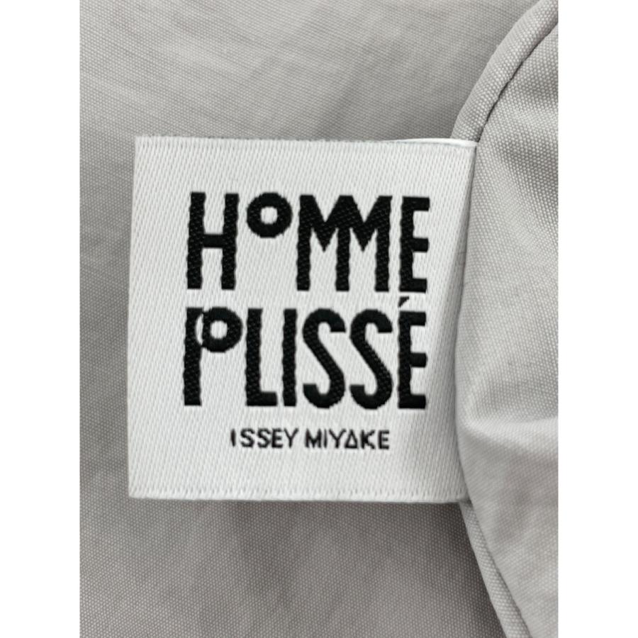 HOMME PLISSE ISSEY MIYAKE 23AW ライトグレー HP33FA330/3 TRUSS 変形